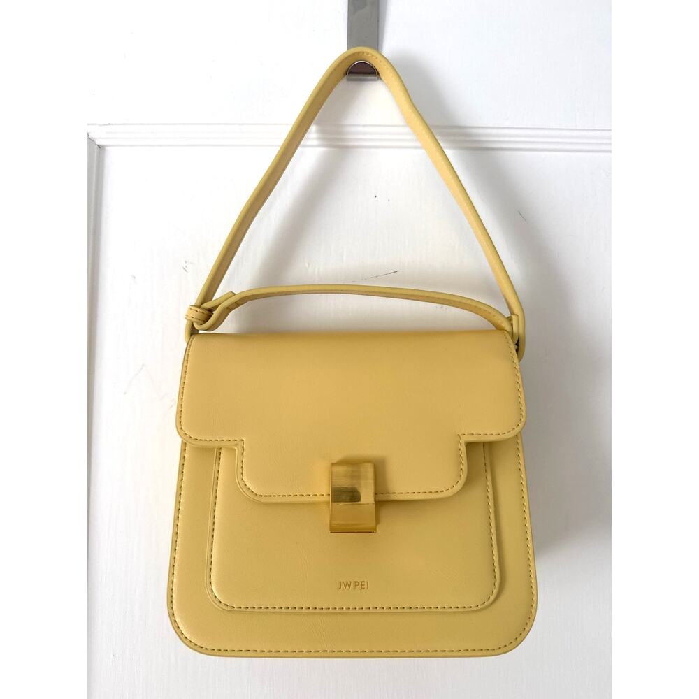 JW Pei Kelly Bag in Butter Yellow NEW - AS IS
